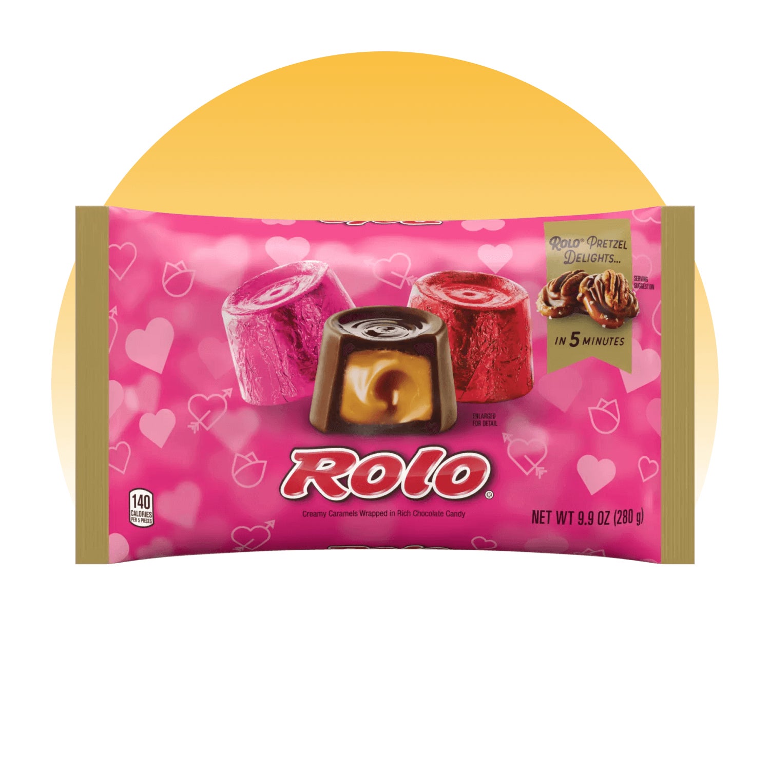 ROLO valentine's creamy caramels