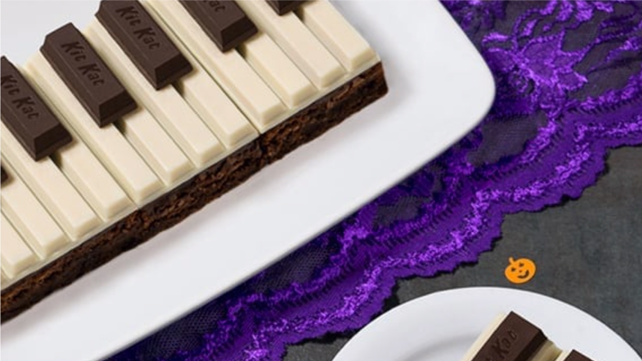 KIT KAT Piano Brownies